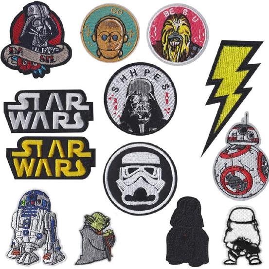 Military Morale Embroidered Patch for Jackets Backpacks Jeans and Clothes Iron On Sew On Appliques Sport Badge Emblem Sign DIY Accessory-13 pcs