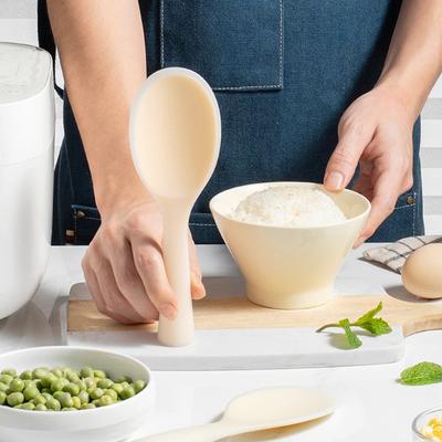 1 шт. силиконовая ложка для риса кухонный половник антипригарная кастрюля электрическая рисоварка совок для готовки бытовые принадлежности