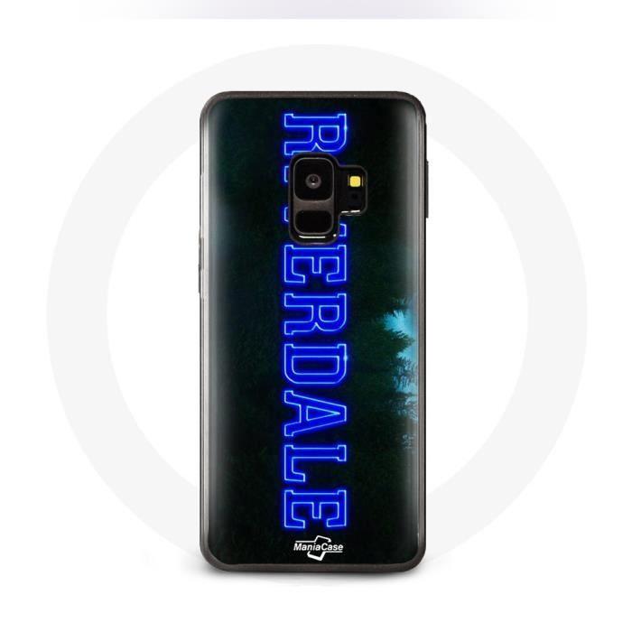 Coque - Riverdale - Samsung Galaxy S9 - Souple - Logo bleu - Protection optimale