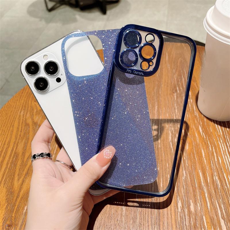 Роскошный квадратный блестящий силиконовый чехол с покрытием для iPhone 16 15 14 13 12 11 Pro Max X XR XS 7 8 Plus SE 2 2022 Мягкий чехол с пайетками Fashion SE 2020