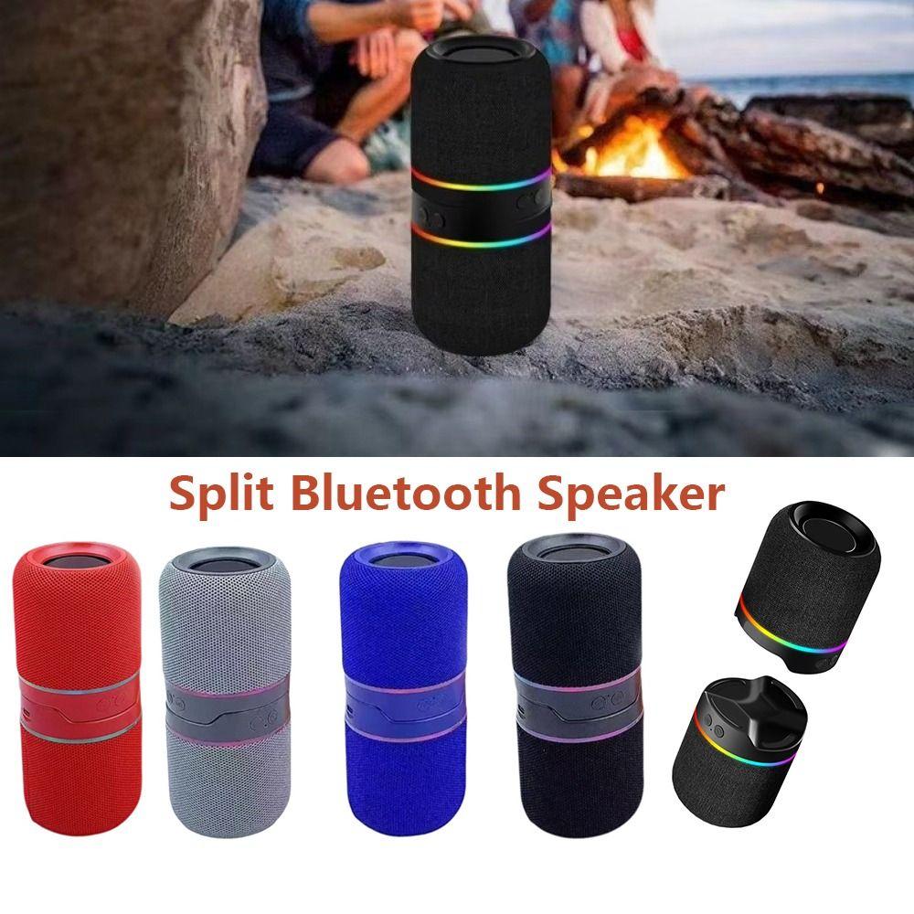 RGB Цветная подсветка Разделяемый Bluetooth-динамик Магнитный Съемный динамик Для дома Путешествий