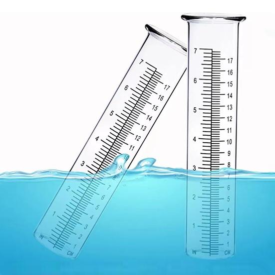 8,3-дюймовый пластиковый датчик дождя, сменная трубка, морозостойкий, прозрачный уличный датчик дождя, прозрачная шкала, датчик дождя, трубка