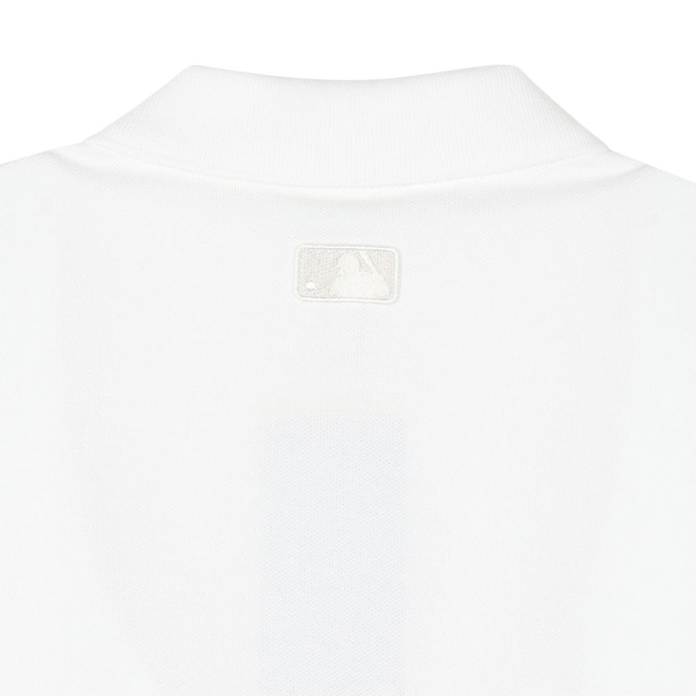 Новые женские поло MLB белые 3FPQH0243-50WHS