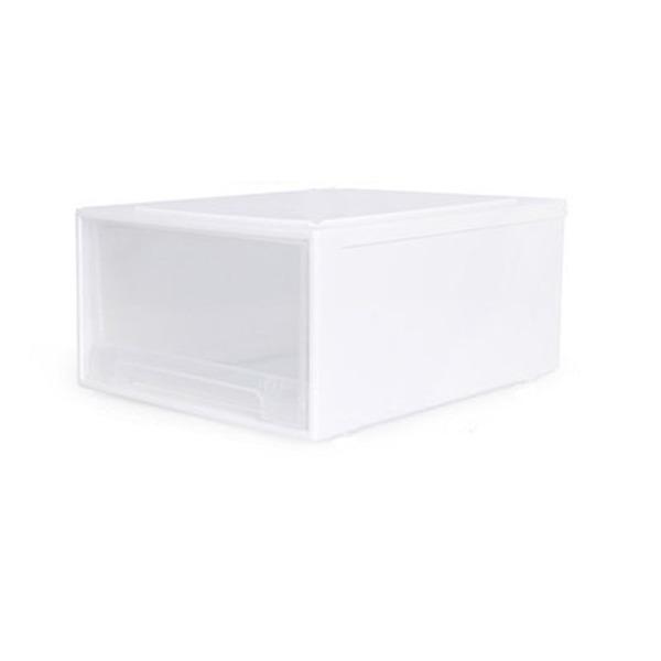 Plastic Household Transparent Stackable Drawer Storage Box Desktop Cabinet Closet Organizer Wardrobe Home Storage Organization