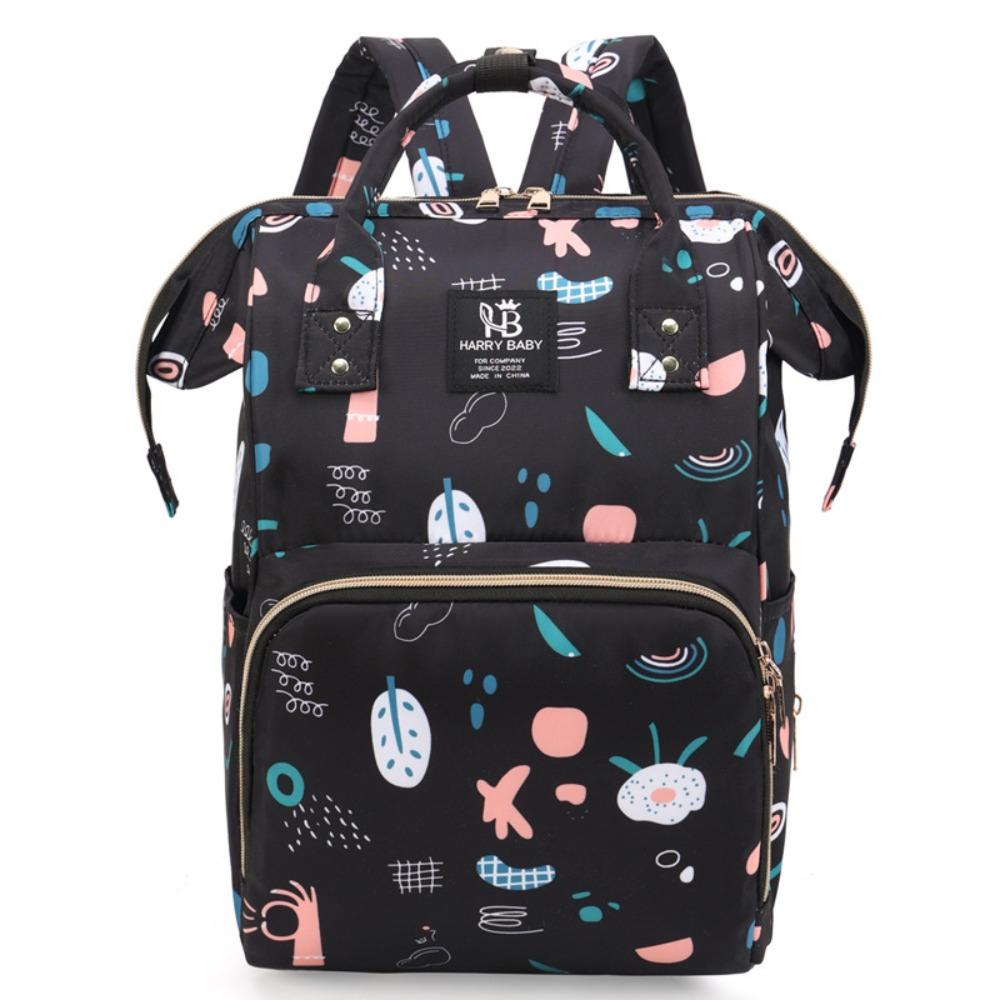 Multi-function Baby Diaper Organizer Print Nappy Backpack Portable Mummy Bag Travel