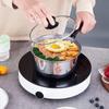 Мини-кастрюля из нержавеющей стали для молока и супа с пароваркой для детского питания, подходит для индукционных плит