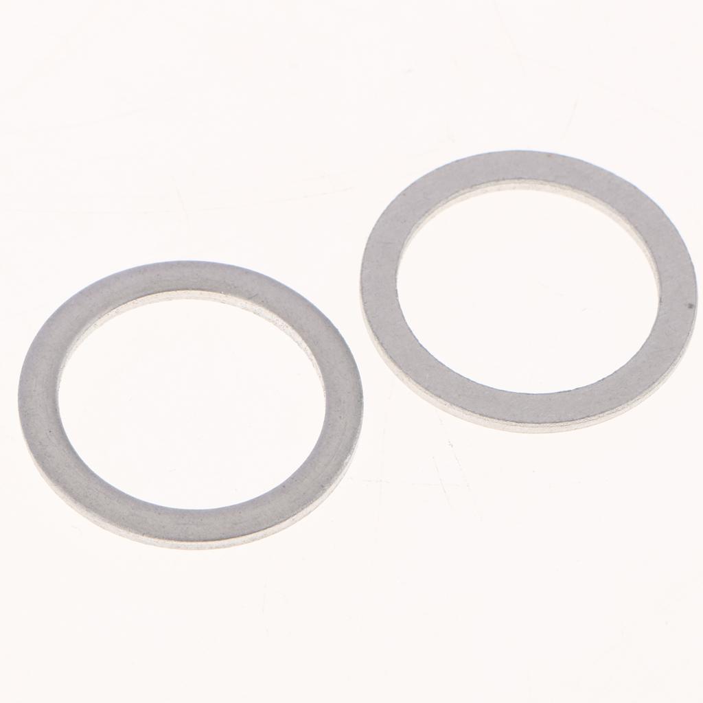 M18 Oil Drain Plug Washer Gasket Kit Metal Crush Seal for Engine Oil Pan Draining and Car Repair