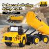 HUINA 1553 1/16 9-канальный RC Экскаватор Машины 2.4G Пульт Дистанционного Управления Самосвалы Машина Электрический Трактор Модель Машины Игрушки для Мальчиков Подарки