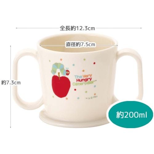 Skater Cup for Children Training Mug 200ml The Very Hungry Caterpillar Pastel Made In Japan KTR1-A