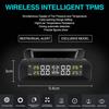 E-ACE K07 TPMS solar sensor intelligence  Wireless Tire Pressure Monitoring System  Temperature Warning With 4 sensors