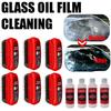 Auto Glass Sponge Cleaning Brush Car Window Glass Cleaner Removes Dirt Windshield Oil Film Stain Removal Car Glass Oil Film Wipe