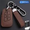 Fashion Oli Leather Car Key Case Cover Shell For VW Volkswagen Magotan Passat B8 Skoda Superb Kodiaq A7 Car Key Accessories