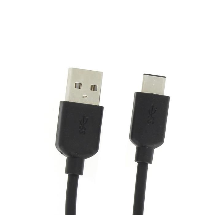 Câble USB Type C Synchro &amp; Charge Pour HUAWEI Honor 20 Pro - MATE 20 X - Nova 5T - Honor 20 - P30 Pro - P Smart Z - P30 Lite... Et +