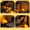 New Little Fox Night Light Silicone Clap Light Bedroom Atmosphere Bed Light Charging USB Creative Fox Night Light Rechargeable