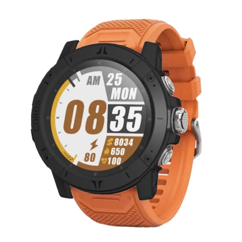 Case for COROS VERTIX 2S Screen Protector, All-Around PC Cover Watch Screen Protective Case