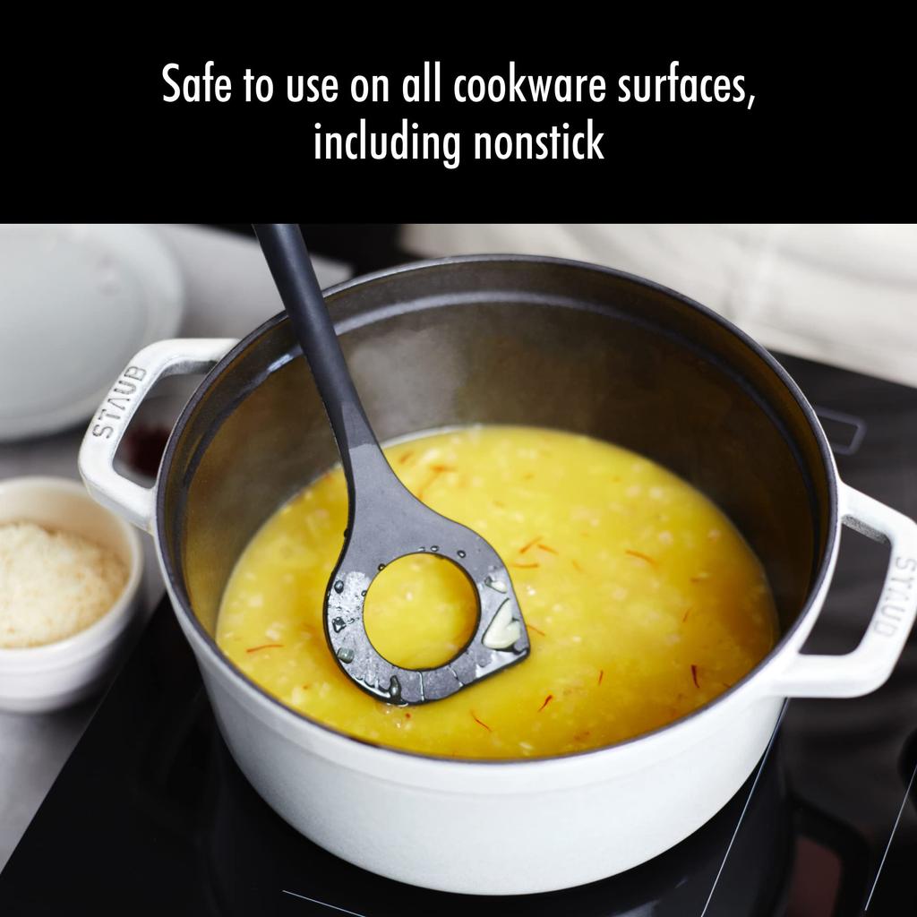 Staub Silicone Risotto Spoon Spatula Japanese Ustensiles Risotto spoon [Official Retailer] 40503-108
