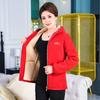 5XL Autumn and Winter Women's Hooded Jacket Polar Fleece  Plus  Velvet Warm Fleece Loose Sweater