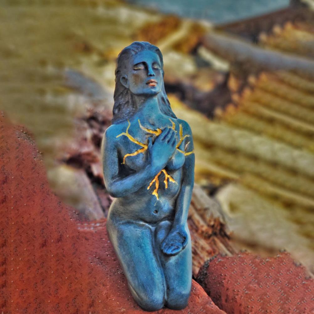 Статуэтка Богини Духа, формирующая любовь к себе, смола, скульптура, фигурка, декор для гостиной, офиса, украшения