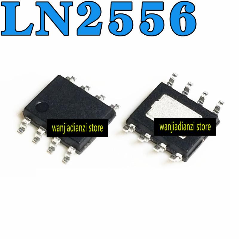 5 шт. оригинальных LN2556SRA LN2556SFA ESOP8 56AA 56AB 56AN SOP8 светодиодный автомобильный свет 8 В - 100 В 2 функции высокий и низкий свет шаг-д
