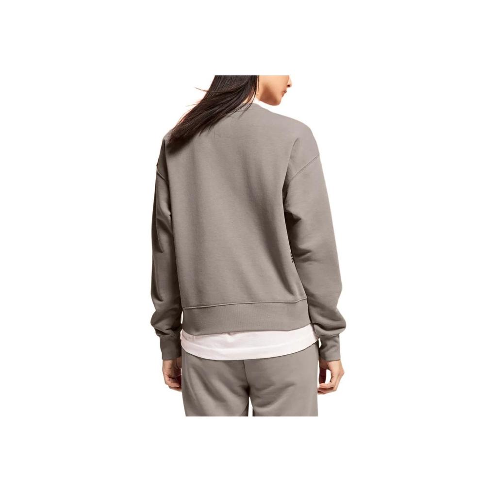 Свитшот с круглым вырезом и принтом логотипа Женская толстовка 1WE10470553