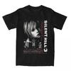Новинка Хоррор Игра Silent Hill 3 Футболка Мужская Женская Футболка Heather Mason Футболка Летняя Одежда
