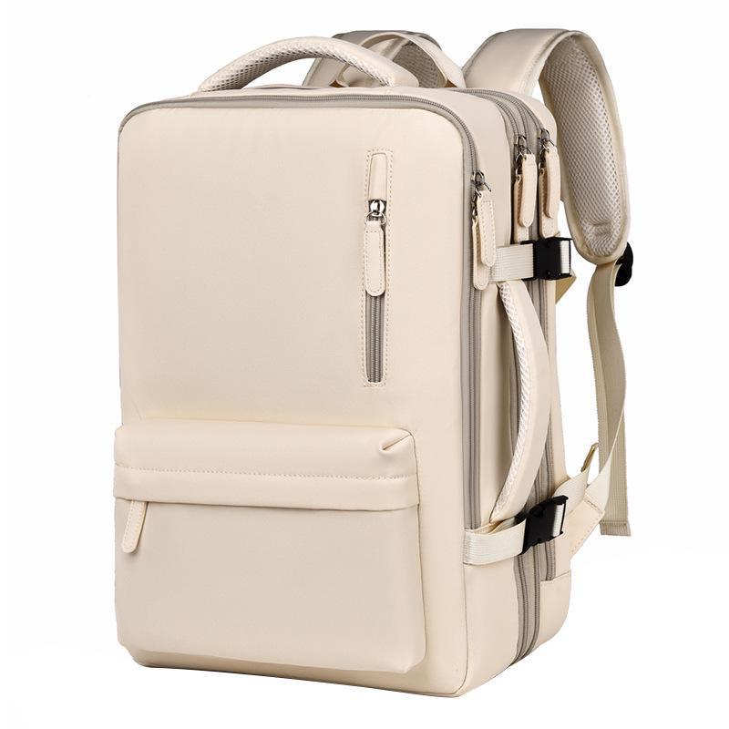 High-Capacity Unisex Travel Backpack - Fashionable, Waterproof, and Multifunctional for Laptops