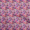 Cotton Flex Dark Purple Fabric Florals Dress Material Fabric Print Fabric By The Yard 40 Inch