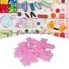 200Pcs Plastic Floss Bobbin Sorting Storage Function Beautiful Practical Household   Sewing Thread Storage