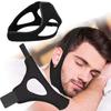 2Pcs Chin Strap Anti-Snoring Chin Strap Airflow Jaw Strap Adjustable Breathable Anti Snoring Devices Snoring Stopper Sleep Aid Strap