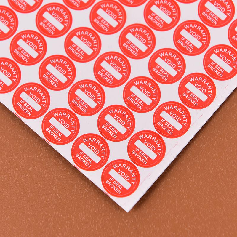 208шт 10 мм гарантия хрупкая печать этикетка наклейка универсальная гарантированная наклейка пустоты