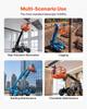 VEVOR Mesh Telehandler Work Platform, 1817 x 1220 mm, Man Safety Basket, 907.18 kg Capacity, Forklift Telehandler Attachment, Safety Cage