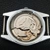 ВИНТАЖНЫЕ ОТРЕМОНТИРОВАННЫЕ МУЖСКИЕ АВТОМАТИЧЕСКИЕ ЧАСЫ SEIKO 5 ЯПОНИЯ СЕРЕБРЯНЫЙ ЦИФЕРБЛАТ a443979-1