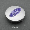 Car Sticker 2025 Hot 4Pc 56mm 60mm Car Wheel Hub Center Cap For Ford Ranger Focus Kuga Mustang Mondeo Fusion Esco Rim Cover Embl