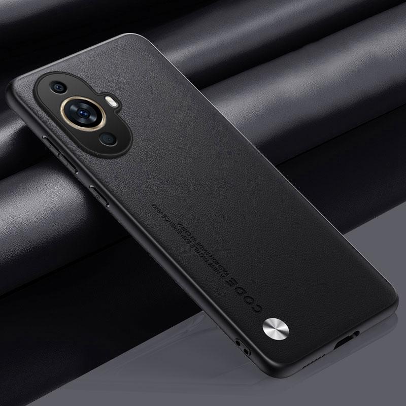 Роскошный чехол из искусственной ПУ кожи для Huawei Nova 12S, задняя крышка, матовый силиконовый противоударный чехол для телефона с полной защитой для Huawei Nova12S