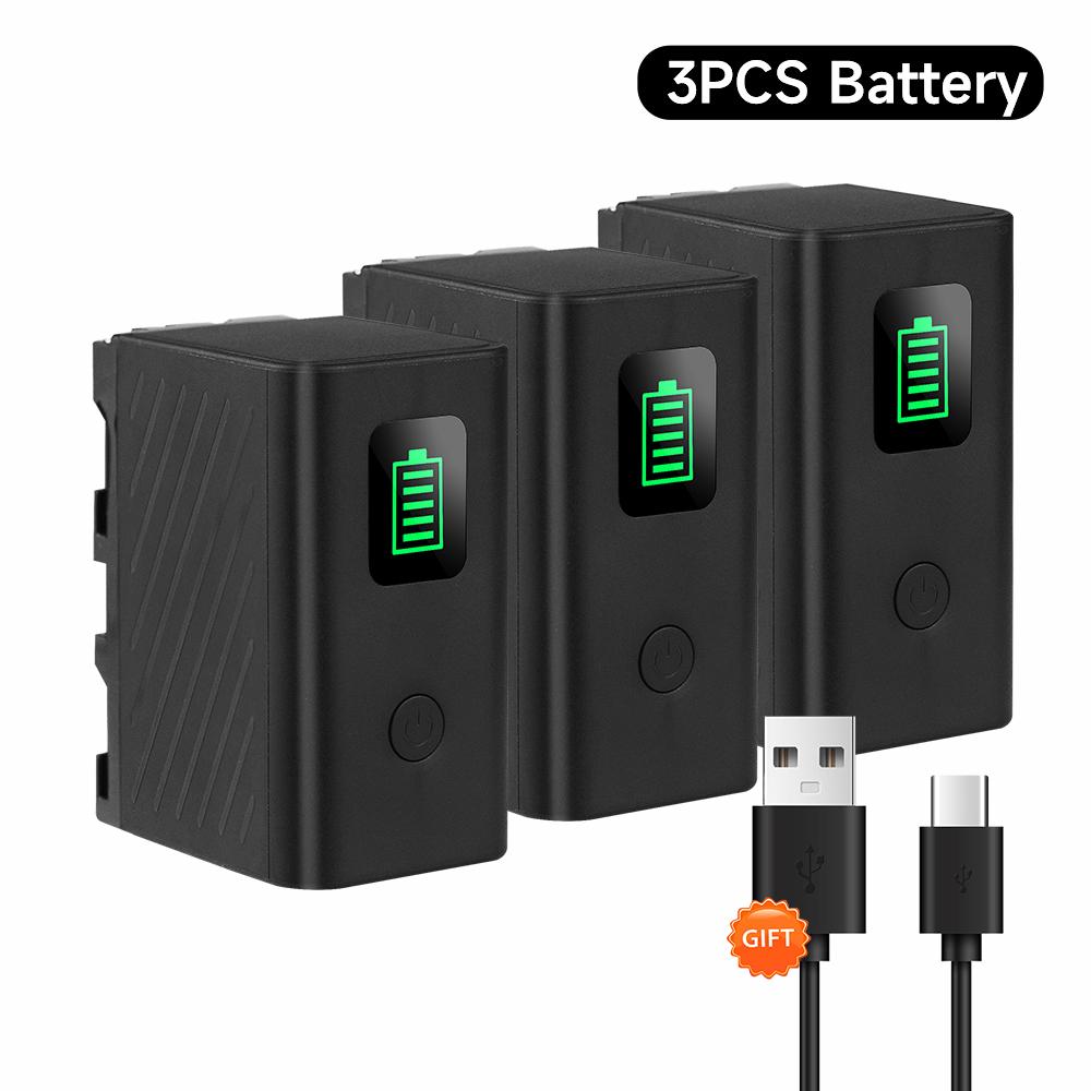 PALO 7.4V 6000mAH NP-F750 Lithium Ion Battery+USB Rechargeable Camera Battery For Sony Camera CCCD-TR1 CCD-TR215 CCD-TR67 CCCD-TRV90