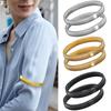 Classic Style 2pcs/pair Anti-Slip Elastic Shirt Sleeve Holders Metal Armbands Band Stretch Garters for Women Men Practical