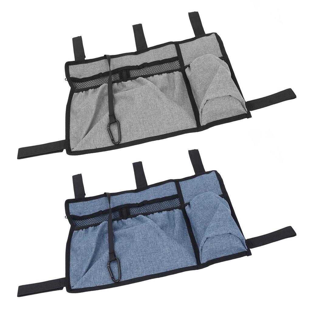 Подвесная сумка для инвалидной коляски, водонепроницаемая, портативная, подлокотник, боковое хранилище, сменные аксессуары