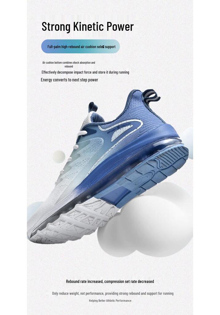 Мужские кроссовки для бега Fly Knit, дышащие, размер 47-48 - Спортивные кроссовки с амортизацией для вступительных экзаменов в среднюю школу