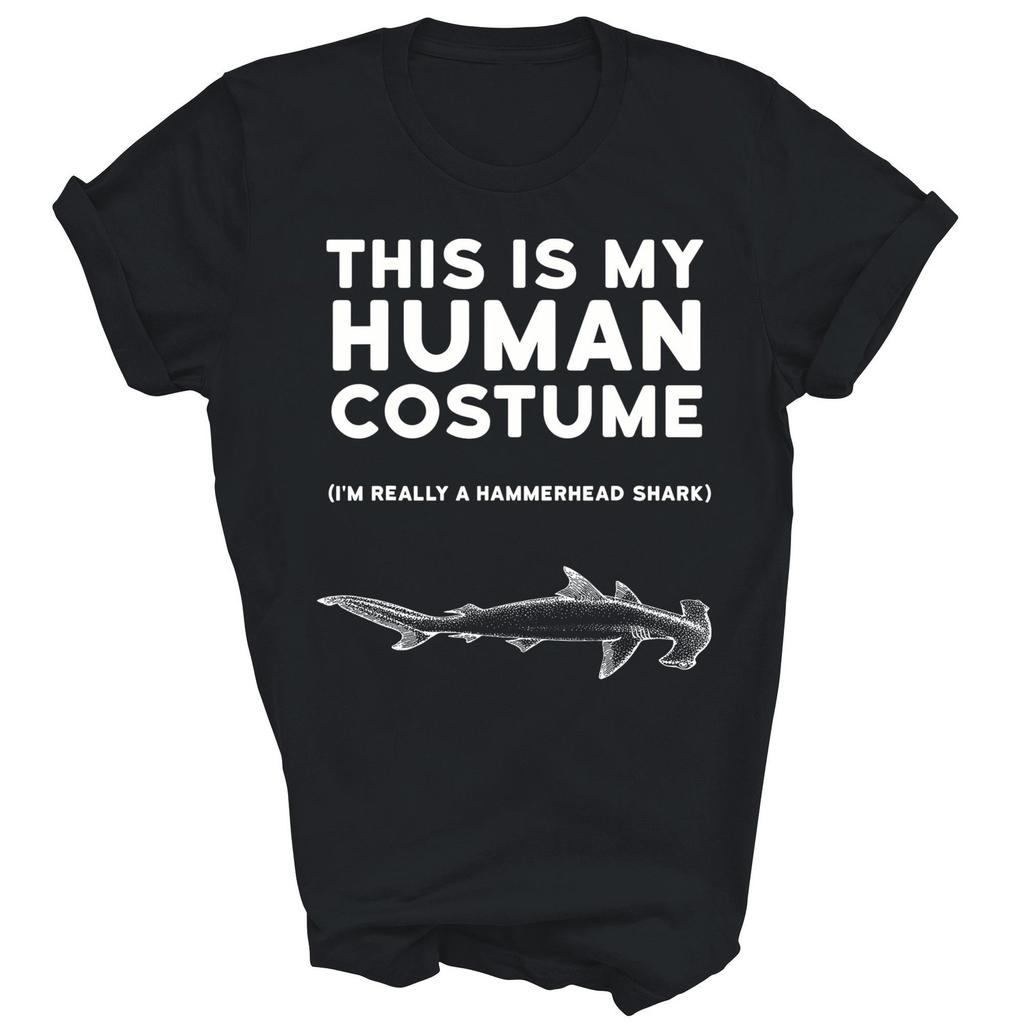 This Is My Human Costume Hammerhead Shark Halloween Shirt