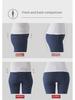 Women's Seamless Hip-Lifting Pants with Faux Buttock Pads - Peach Hip Safety Underwear