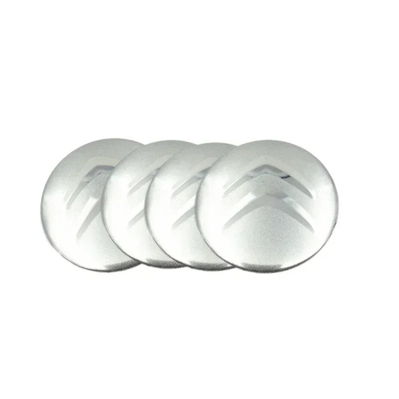 FRPM6 65mm Car Wheel Center Hub Caps Sticker for Citroen C1 C4 C3 C5 C8 DS3 DS5 DS4 Berlingo Picasso Xsara Auto Exterior Accessories