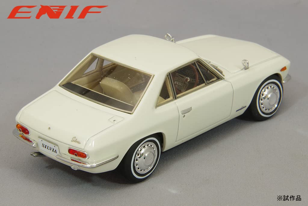 ENIF Масштаб Nissan Silvia 1965 Белый Готовый продукт ENIF0067 1/43