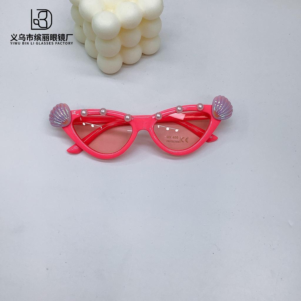 Fashion Children'S Sunglasses Diy Sunscreen Uv Protection Baby Sunglasses Trendy Glasses