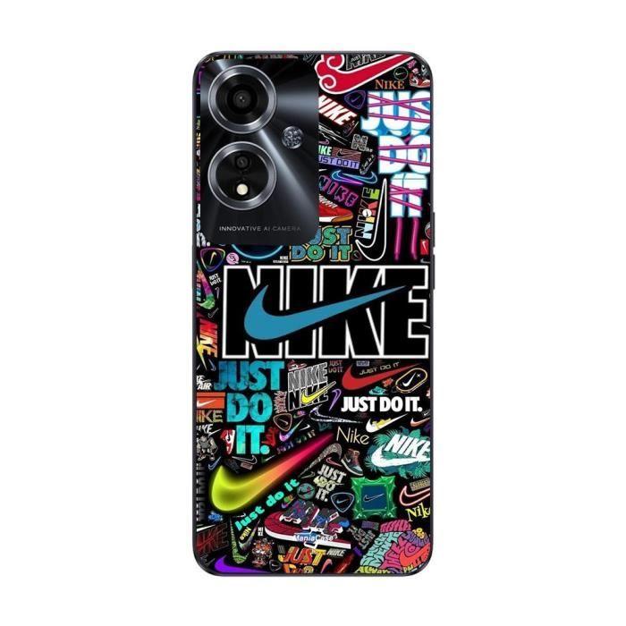 Coque pour Oppo A59 5G - MANIACASE - Coloré - Souple - Style Just Do It - Motif Pikachu et Goku