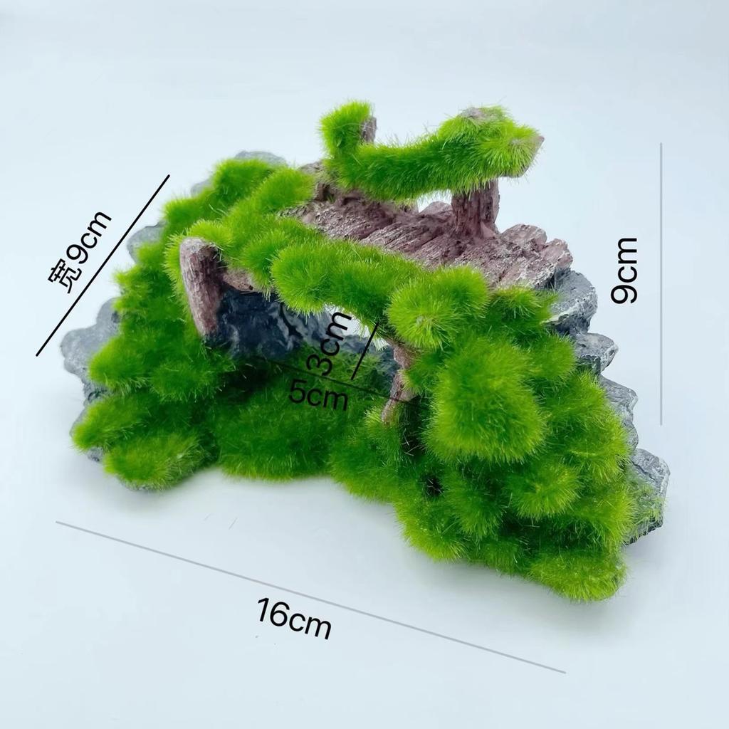 Декорация для аквариума Камень Пещера Декорация для аквариума Ландшафтный орнамент для декора аквариума Мост Орнаменты Укрытие для петушка