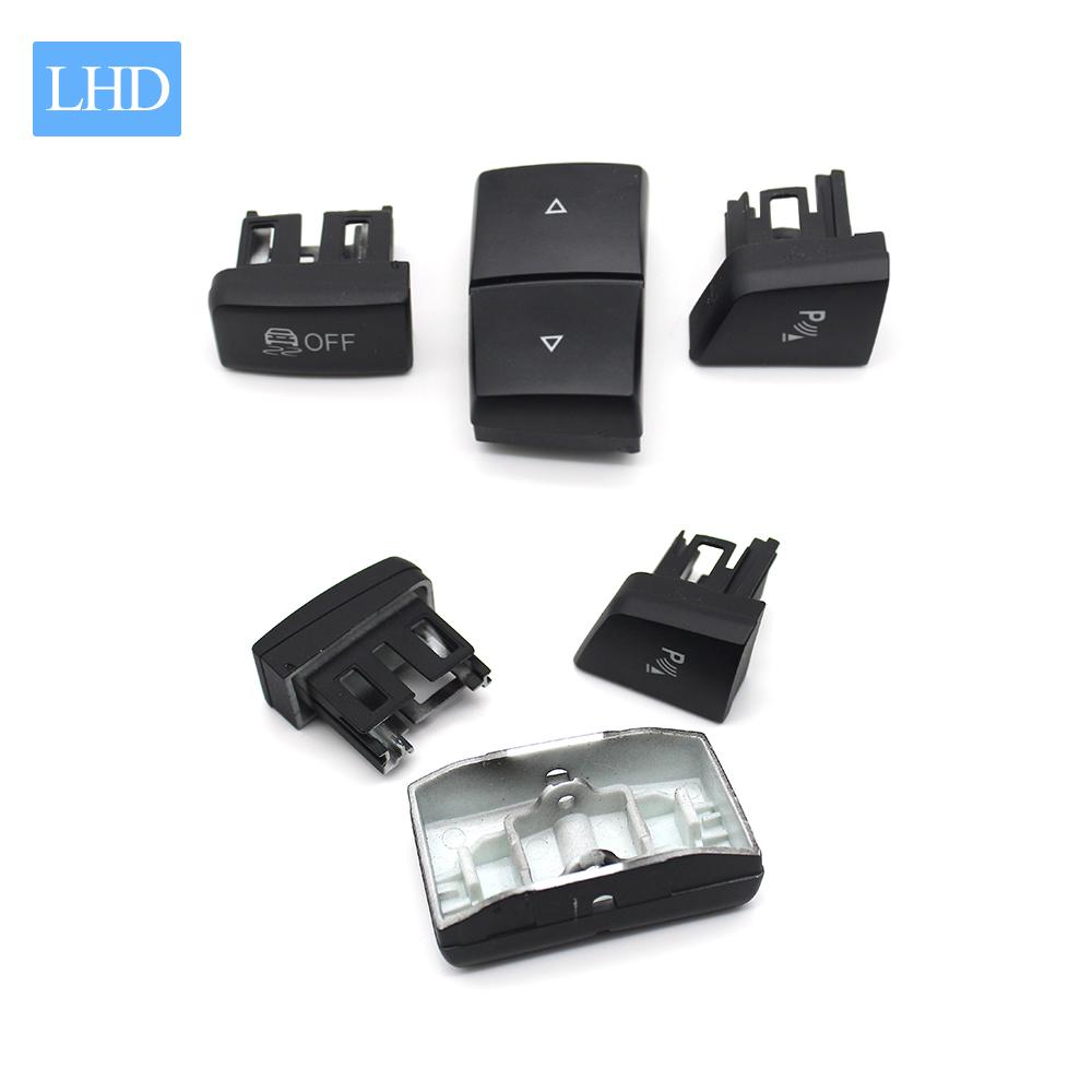 Car Console Antislip Switch Sport Buttons Radar Sensor Button Cover For BMW 5 6 X3 X4 Series F10 F11 F06 F12 F25 F26 61319267890