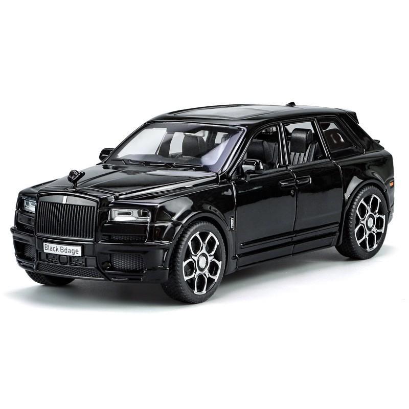 1/32 Rolls Royce Cullinan SUV Car Model Toys Diecast Alloy Simulation Vehicles Sound Light Car Toys for Boys Kids Collections