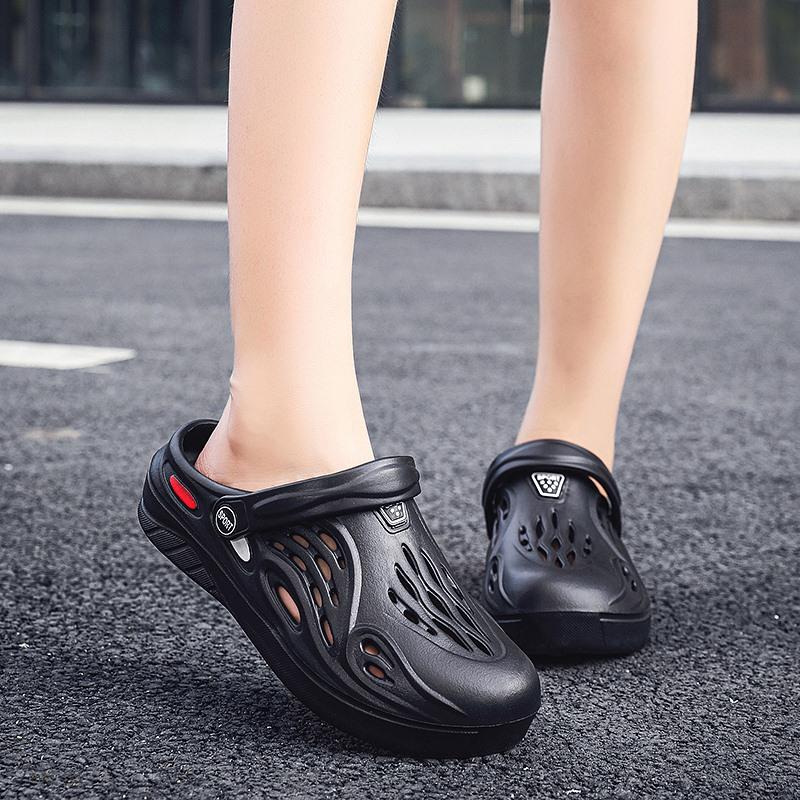 Summer Fashion Beach Sandals Couple Casual Breathable Slippers Men Garden Shoes