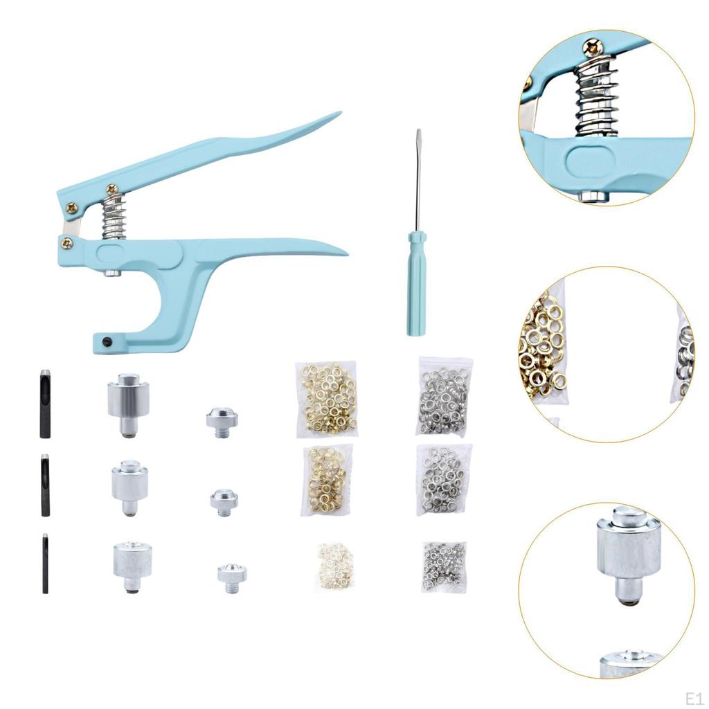 Плоскогубцы с защелкой, ручные, простые в использовании, инструменты для шитья из смолы и металла, набор застежек для сумок и обуви