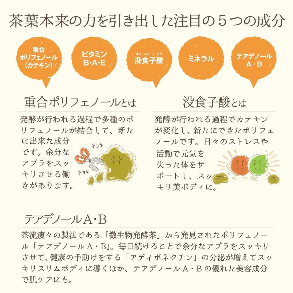 Диетический домашний 30 пакетиков для кружек с функциональным Снижает вес и висцеральный жир у людей с ожирением и снижает высокий ИМТ пакетиков на Arahata Sono Shizuoka Tea
